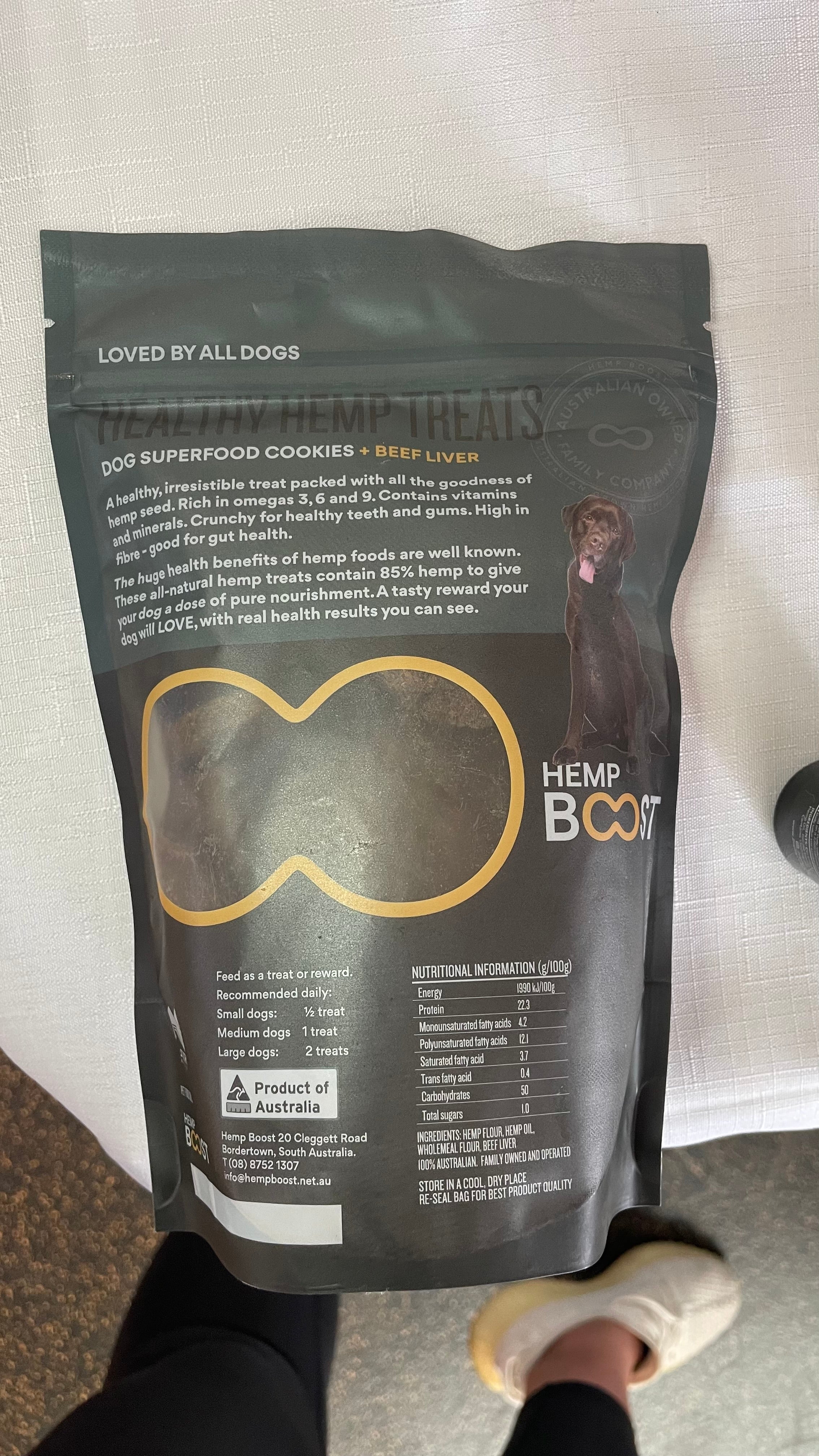 Hemp Boost Dog Treats